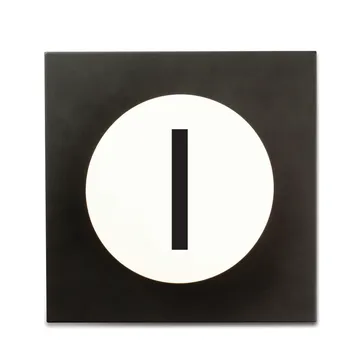 Design Letters Hook2 Letter knagg - I - Design Letters