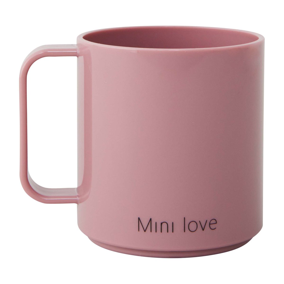 Design Letters Design Letters Mini Love kopp med håndtak Ash rose