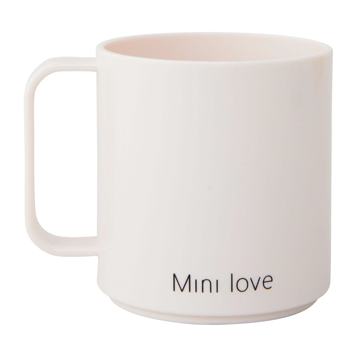 Design Letters Design Letters Mini Love kopp med håndtak White
