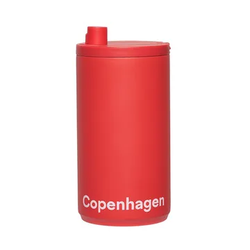 Design Letters reisekrus 35 cl - Copenhagen-Coral - Design Letters