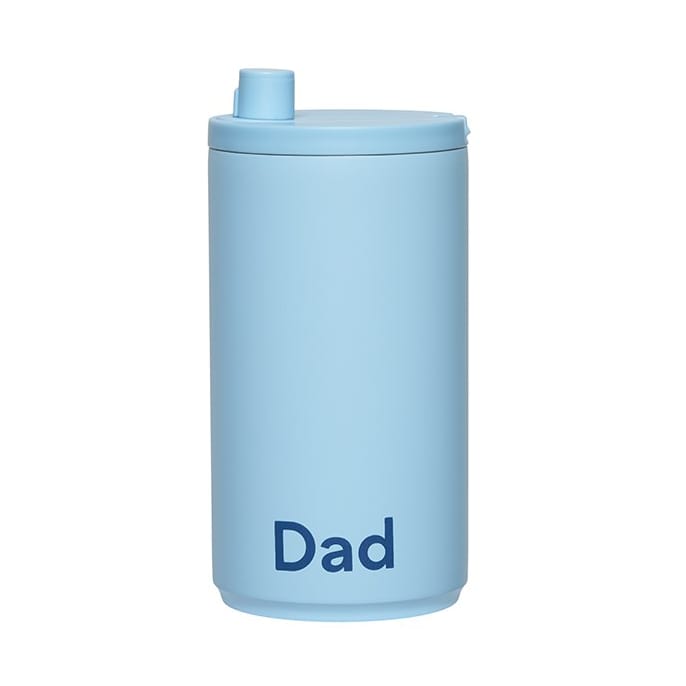 Design Letters reisekrus 35 cl - Dad-Lyseblå - Design Letters