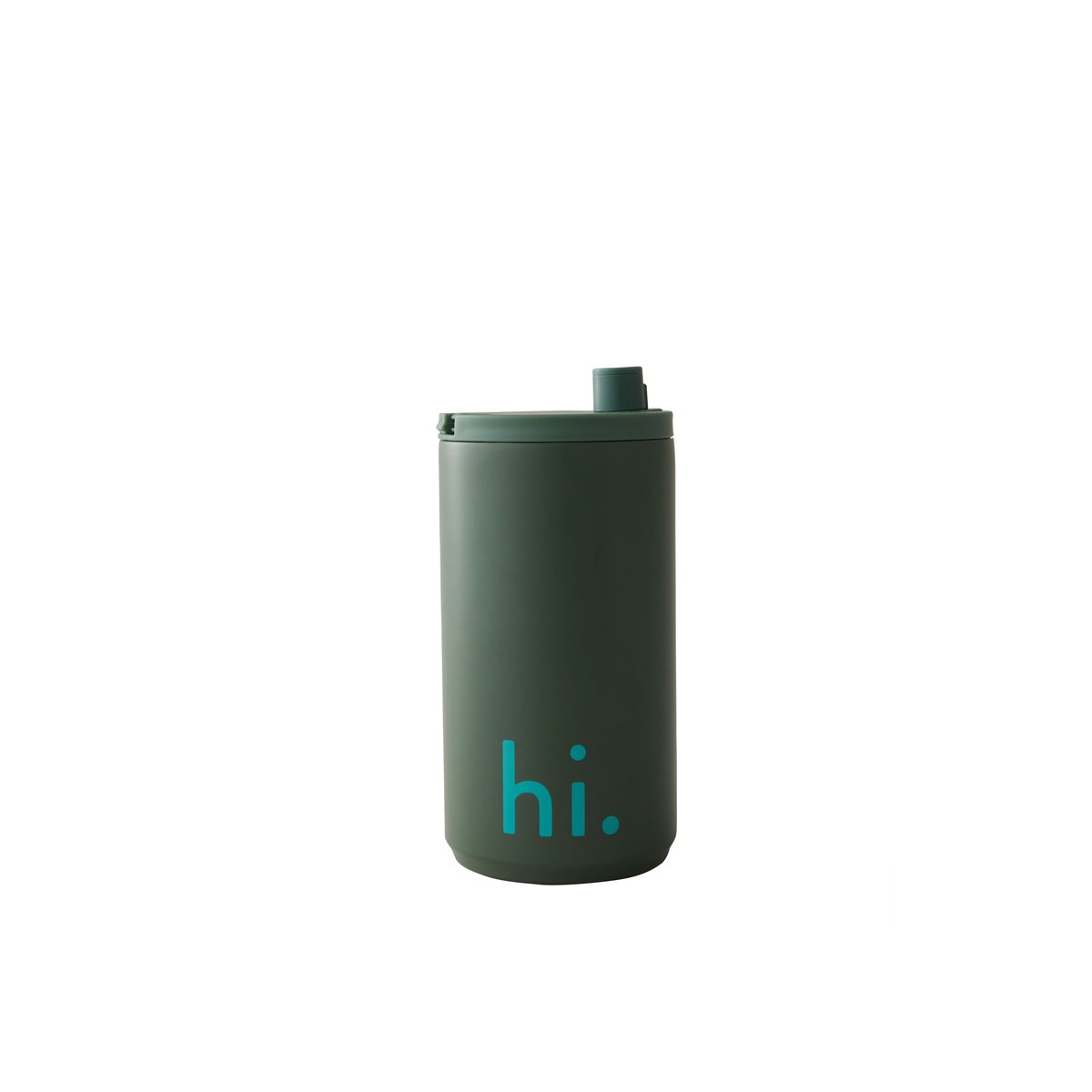 Design Letters Design Letters reisekrus 35 cl Hi-myrtle green