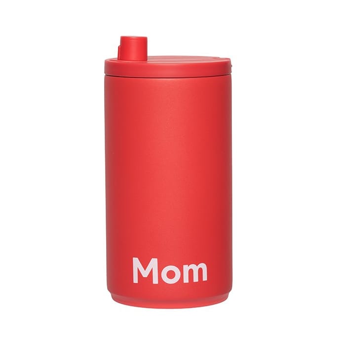 Design Letters reisekrus 35 cl - Mom-Coral - Design Letters