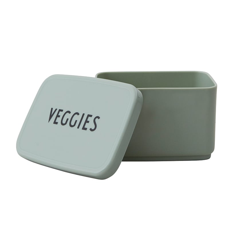 Design Letters Design Letters Snack Box til matboksen Mørkegrønn