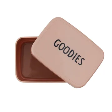 Design Letters Snack Box til matboksen - Nude - Design Letters