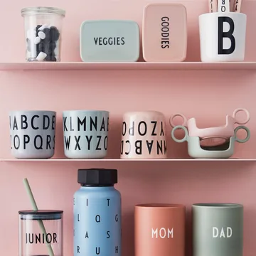 Design Letters Snack Box til matboksen - Nude - Design Letters
