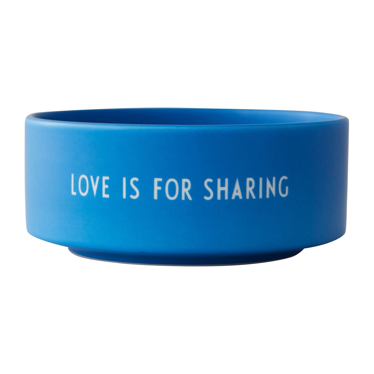 Design Letters Design Letters snackskål Ø12 cm Love-cobalt blue