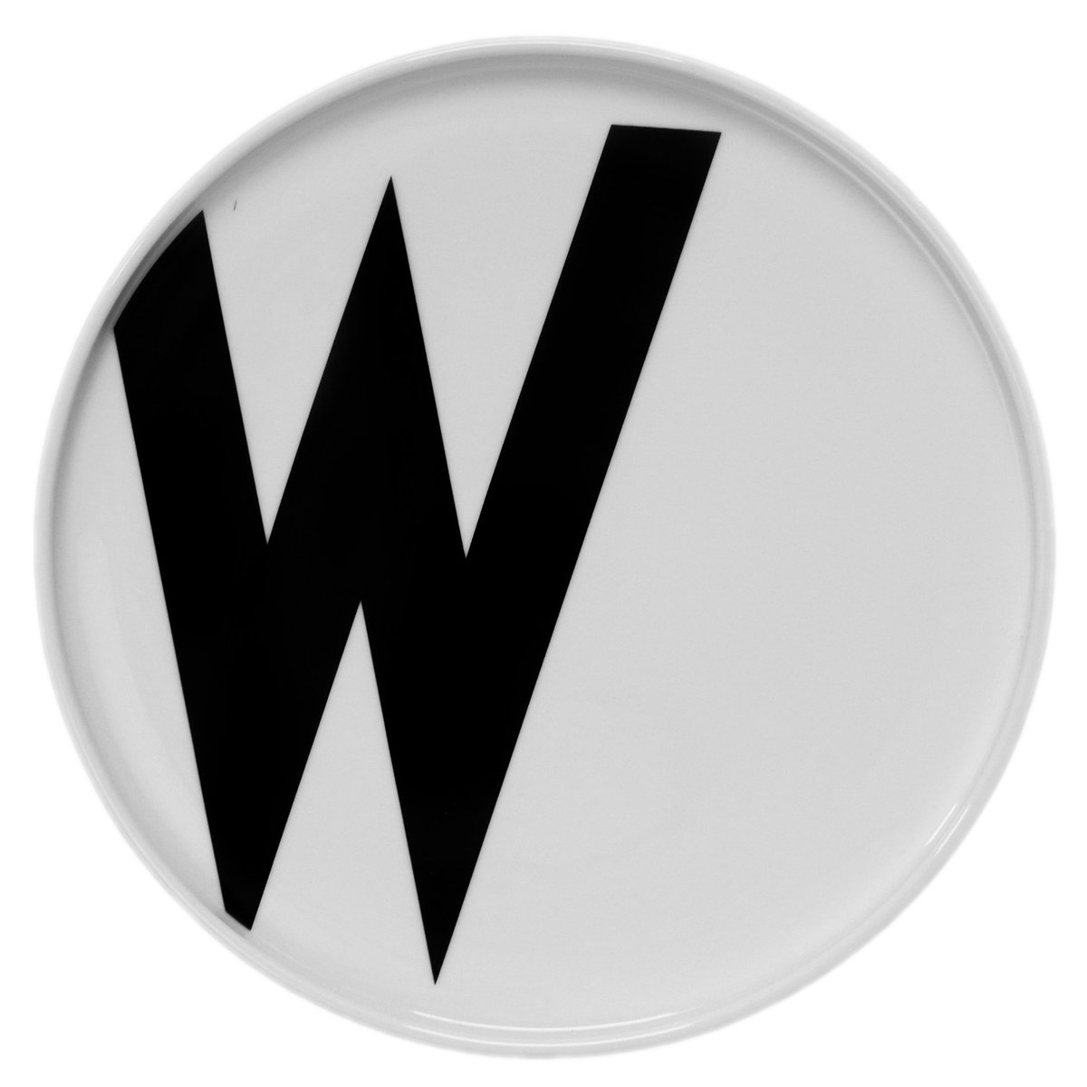 Design Letters Design Letters tallerken W