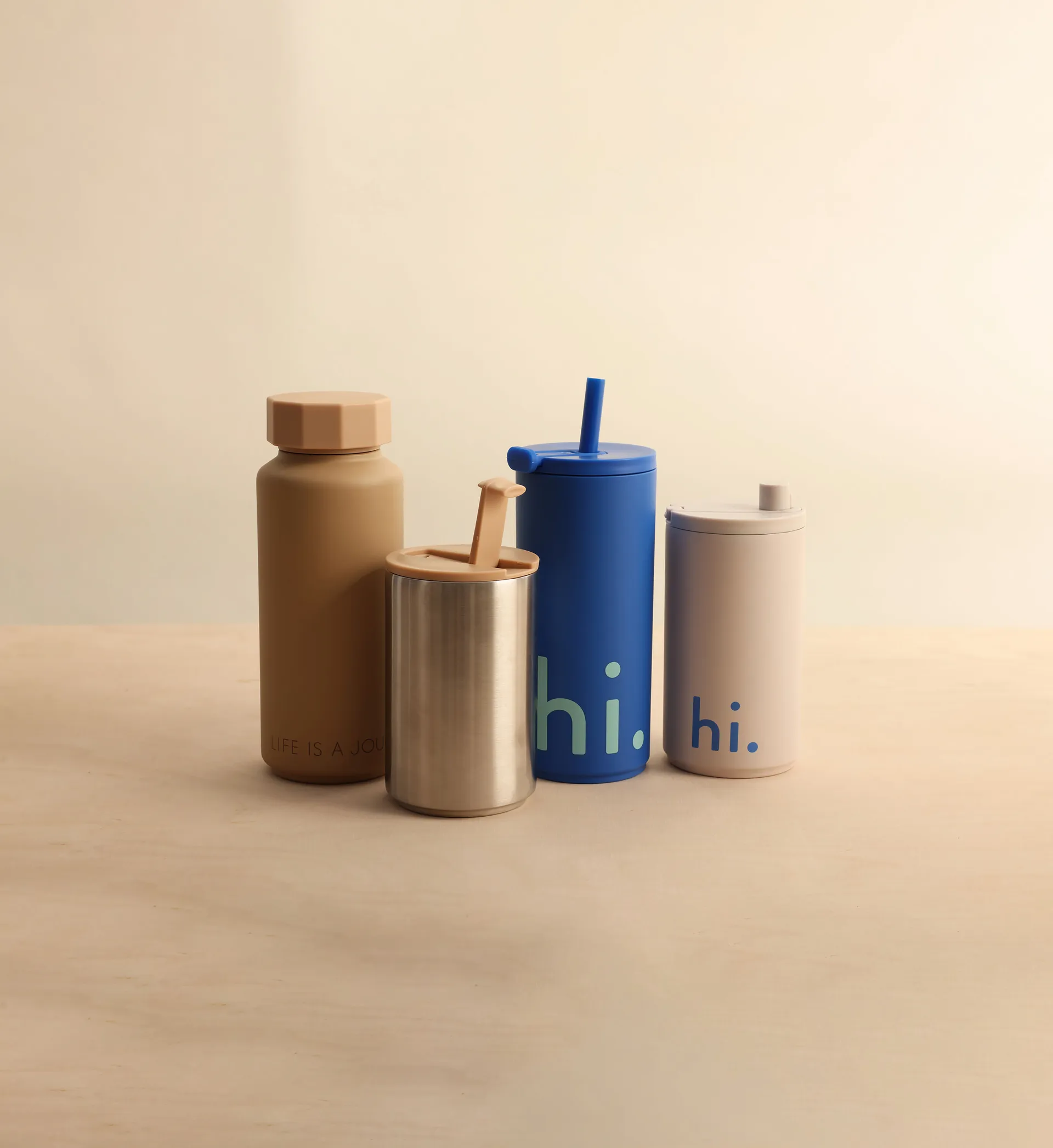 Design Letters termosflaske special edition, Beige Design Letters