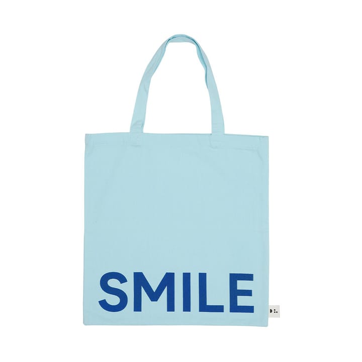 Design Letters Tote bag veske, Blue Design Letters