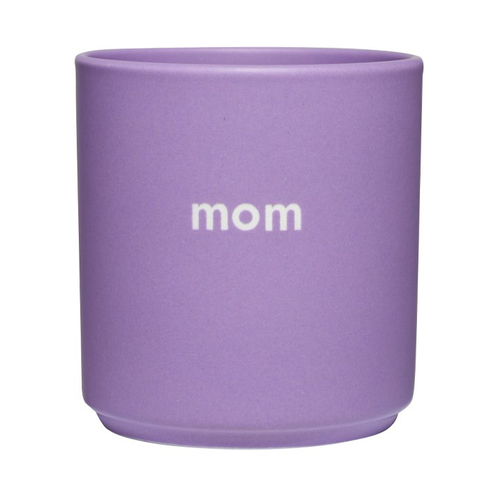 Design Letters - Kopp mom 25 cl lilla