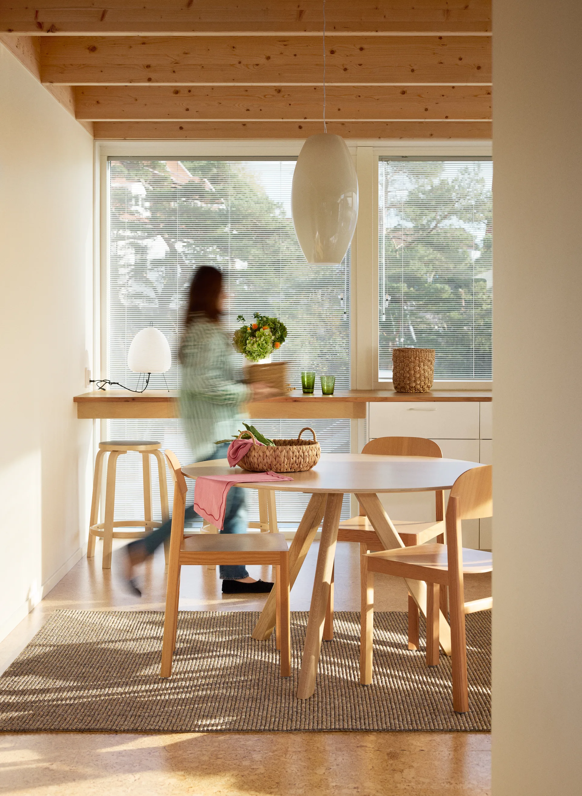 Astrid sisal teppe, Natural, 190 x 290 cm Dixie