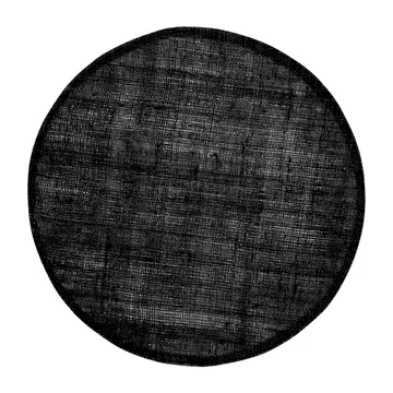 Dixie linbrikke rund - sort - Dixie