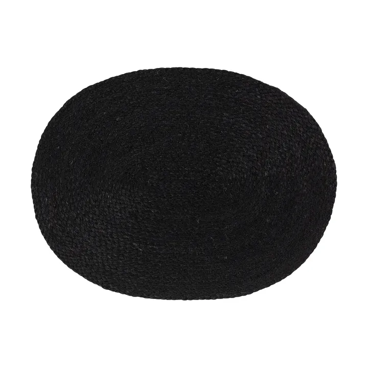 Elin bordbrikke oval - Black - Dixie