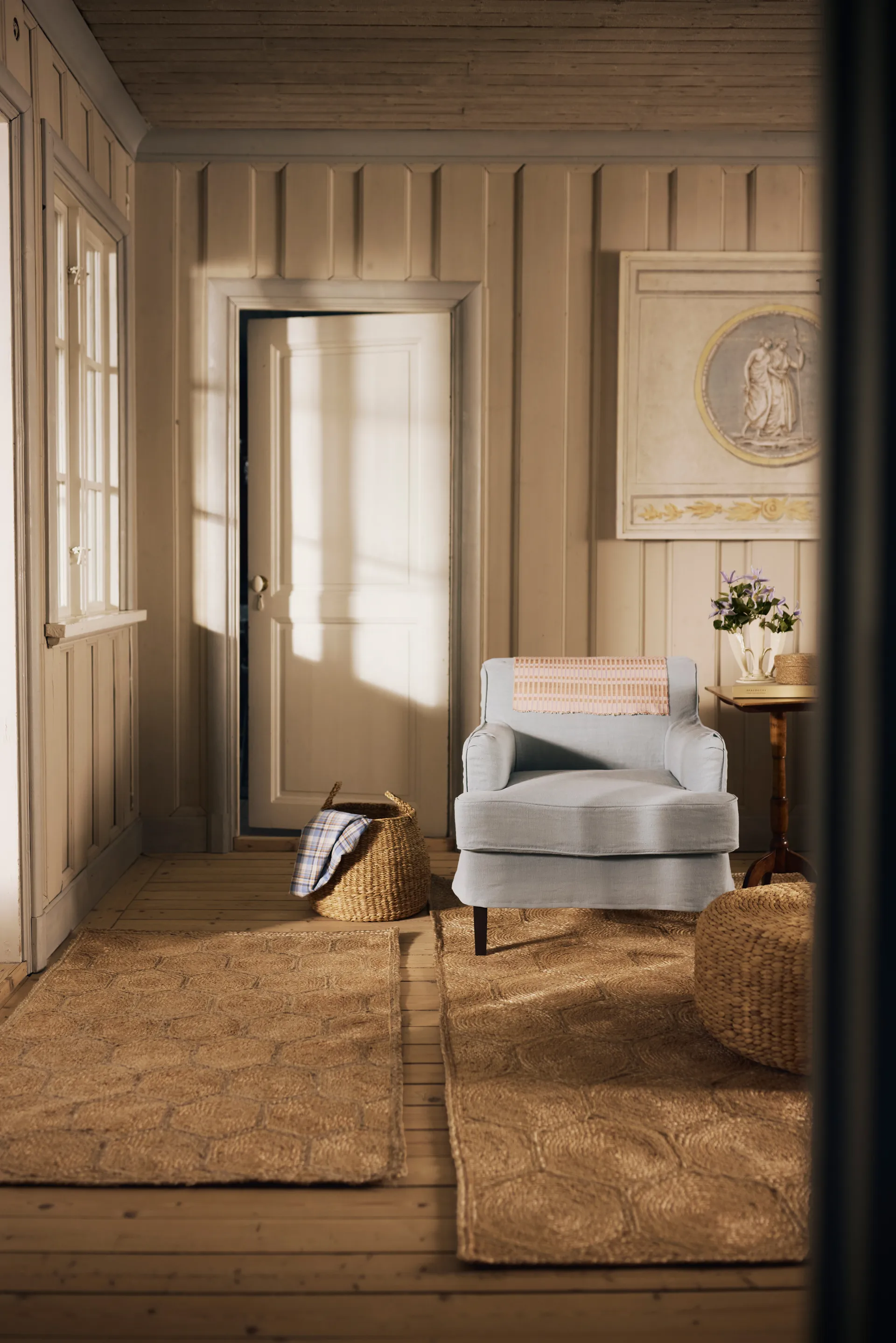 Elin gulvteppe, Honey comb natural, 90x150 cm Dixie