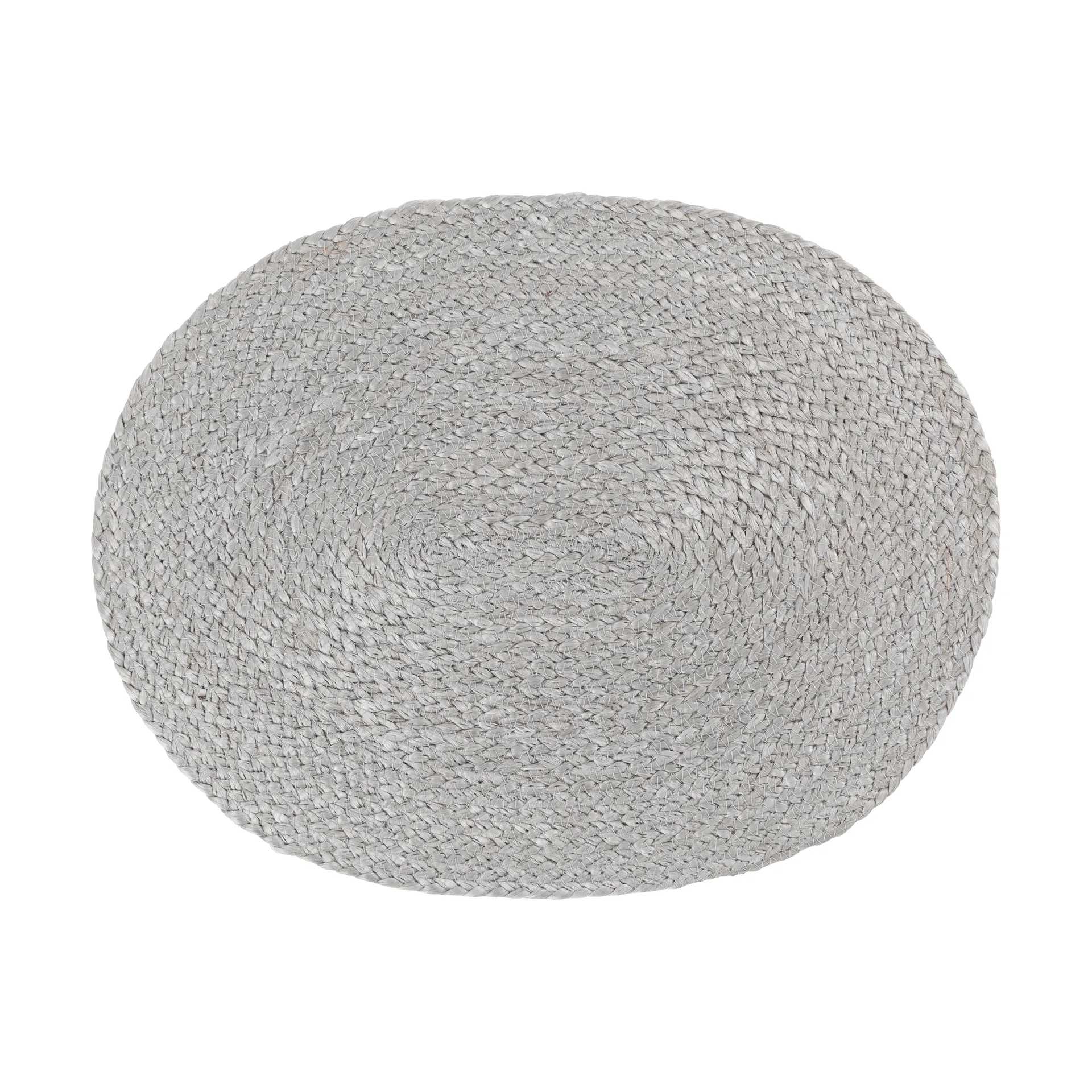 Elin spisebrikke oval, Silver grey Dixie