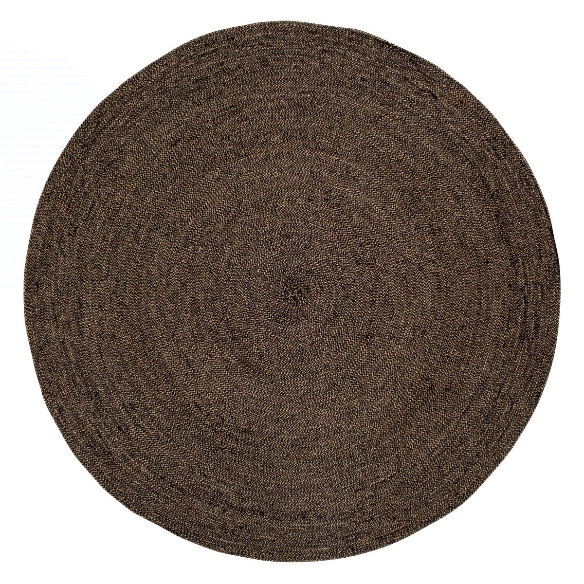 Dixie Ella matte Ø125 cm Svart-natur