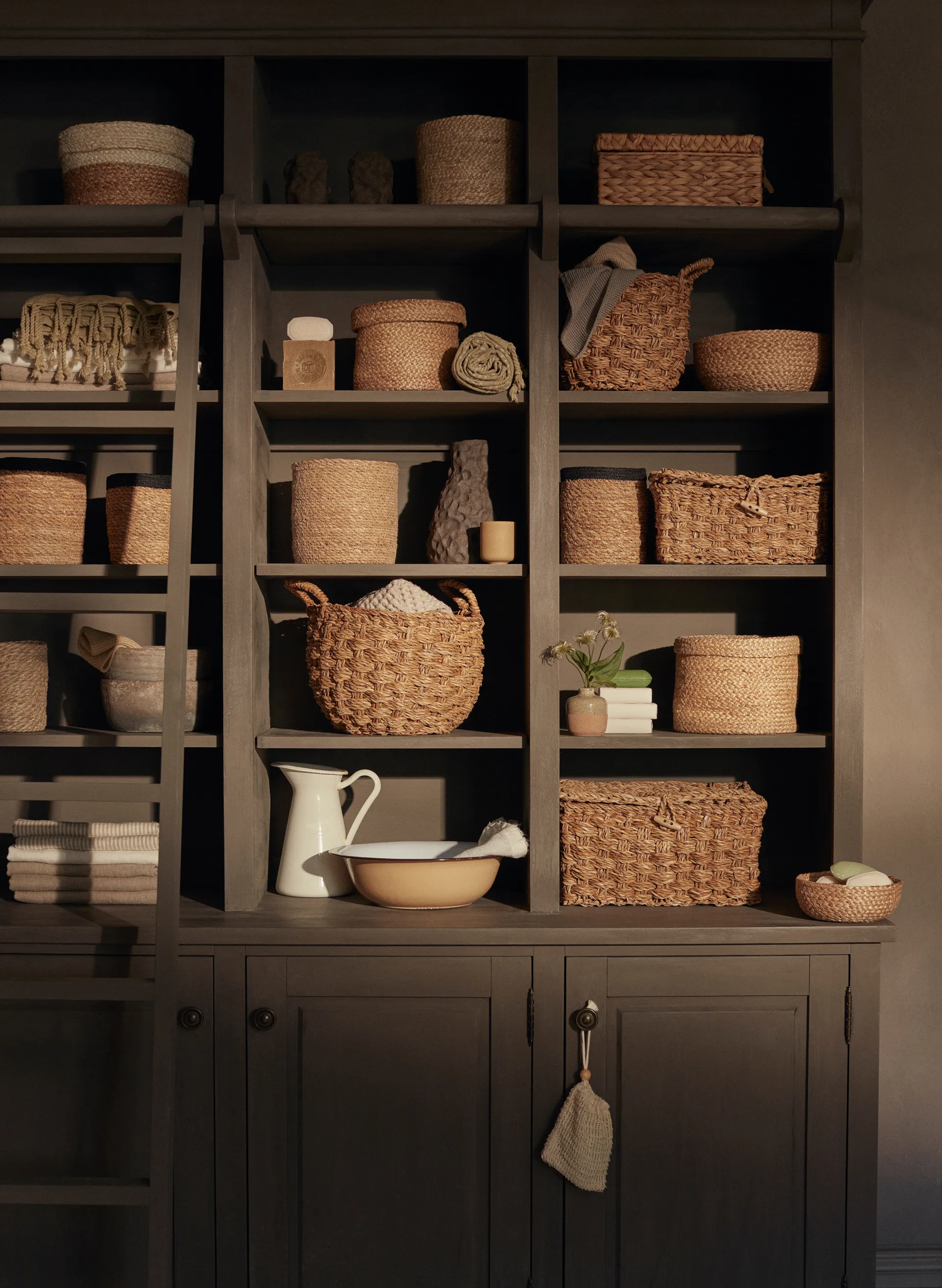 Esther oppbevaringskurv 2-pakning, Natur Dixie