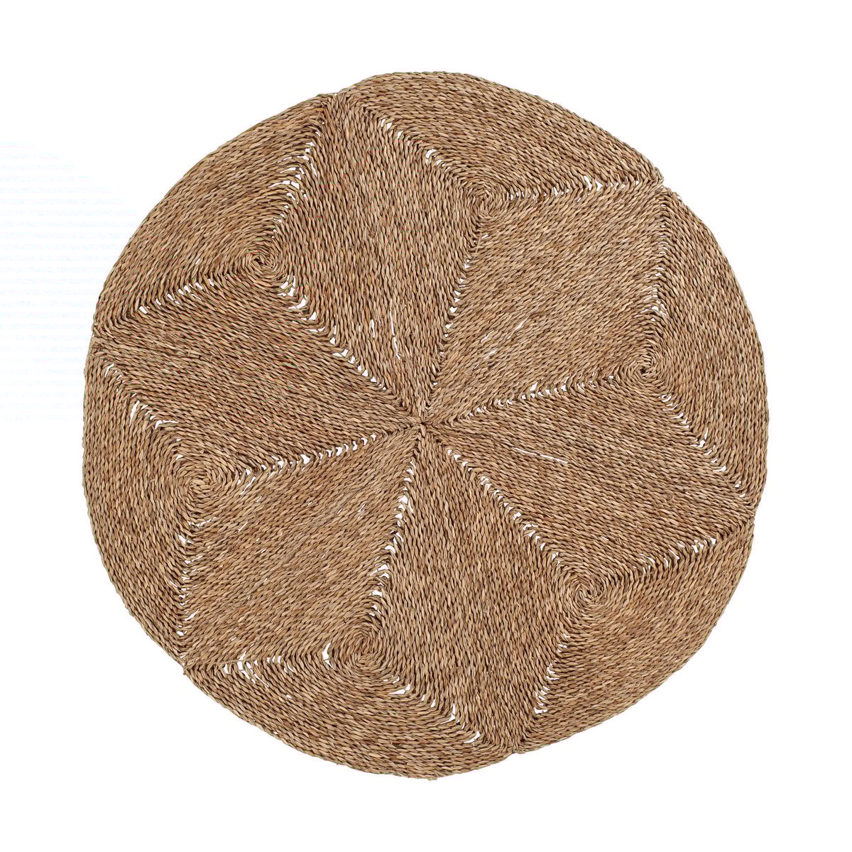 Dixie Esther Star gulvteppe Ø120 cm Natural