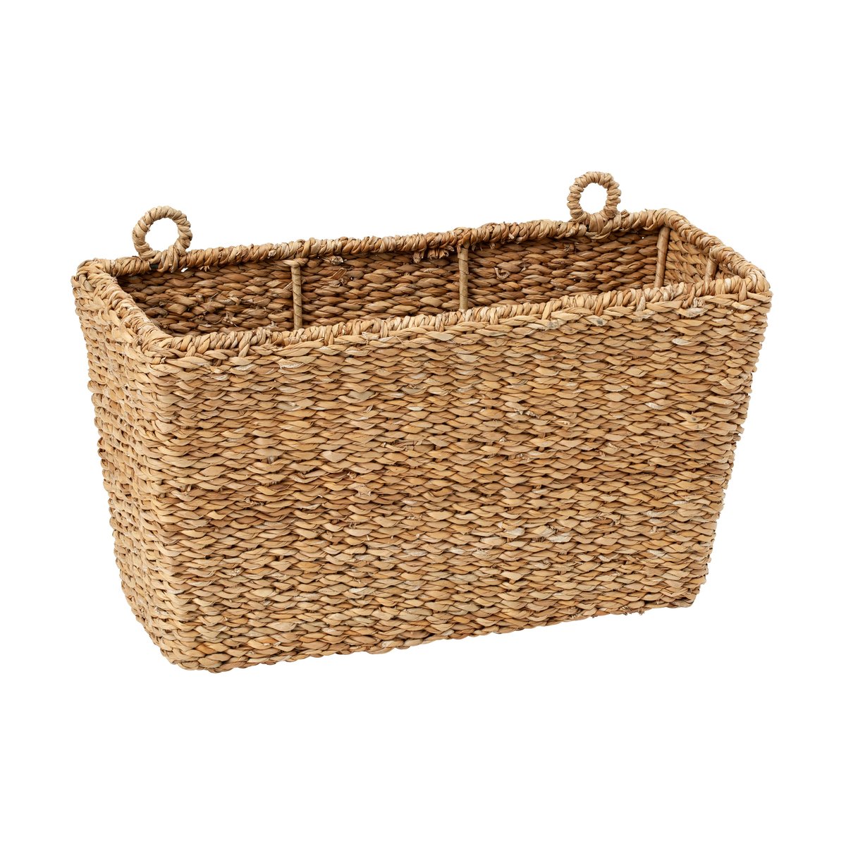 Dixie Esther vegghengt oppbevaringskurv 40 x 16 x 22 cm Naturlig