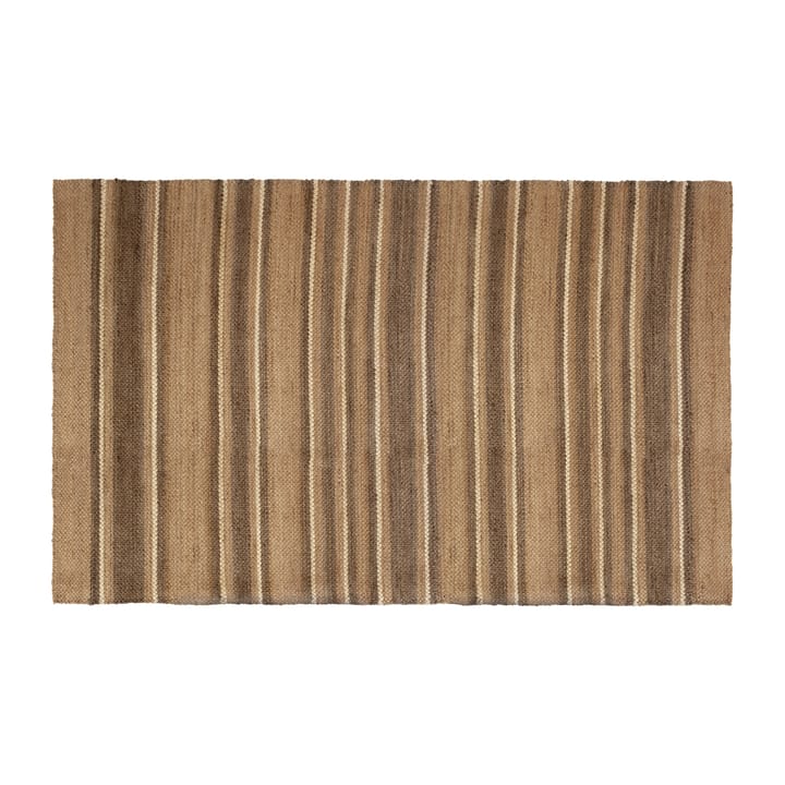 Fanny striped jutematte - Natur, 190 x 290 cm - Dixie