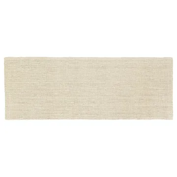 Jute gulvteppe ivory - 80x180 cm - Dixie