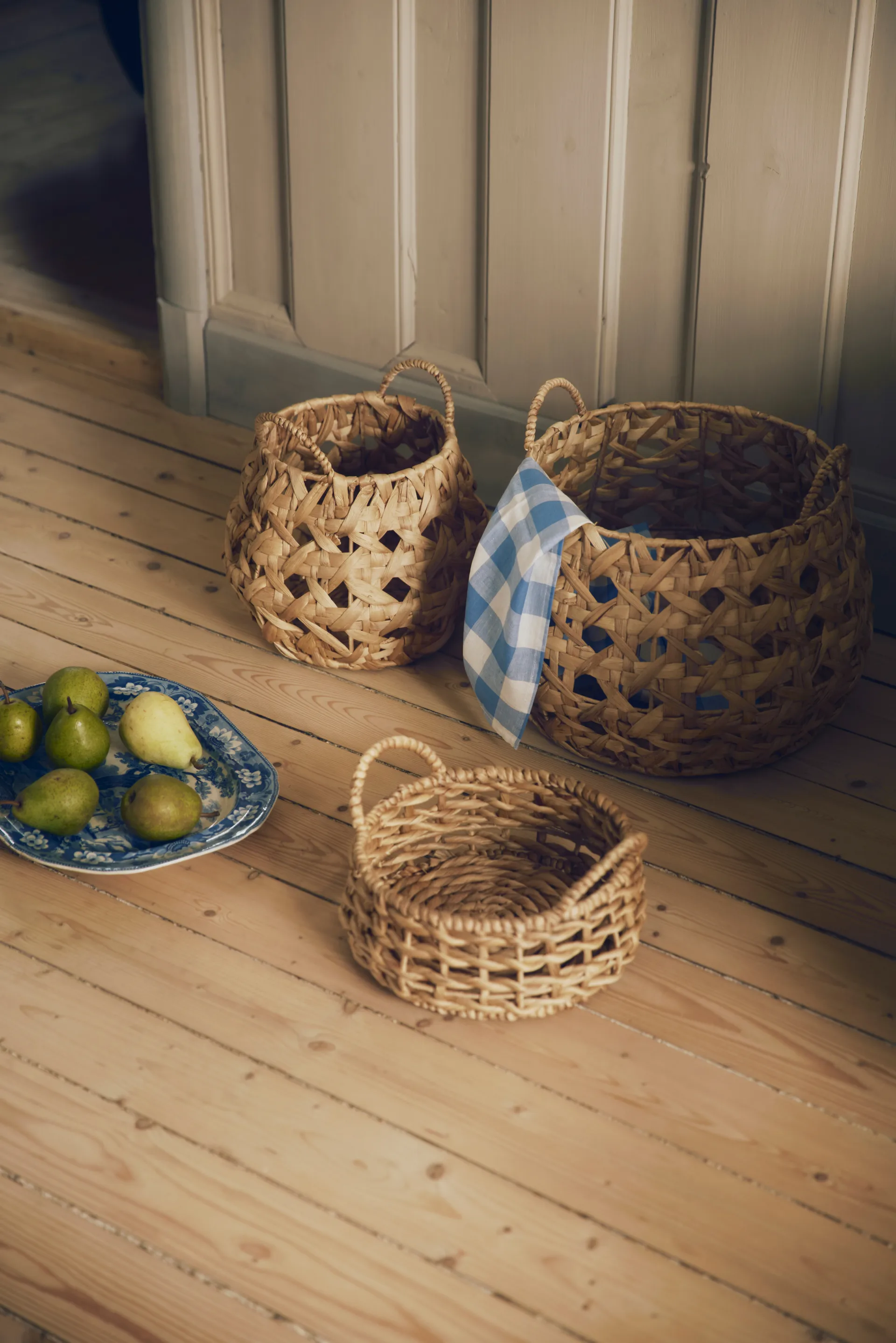 Lily oppbevaringskurv, Lace, 2 deler Dixie