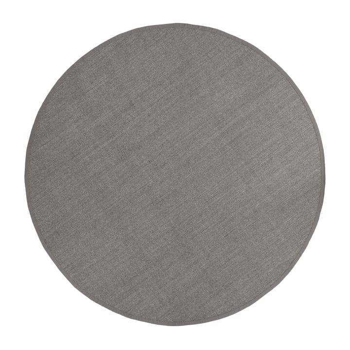 Sisal teppe rund grå, Ø 250 cm Dixie