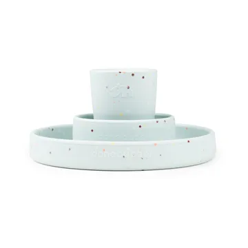 Confetti barneservise 3 deler - Blue - Done by deer