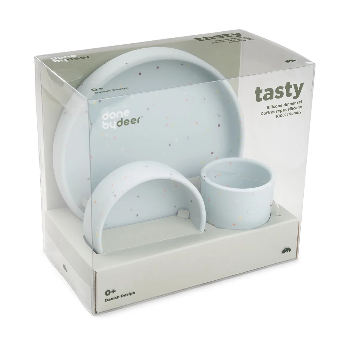 Confetti barneservise 3 deler, Blue Done by deer