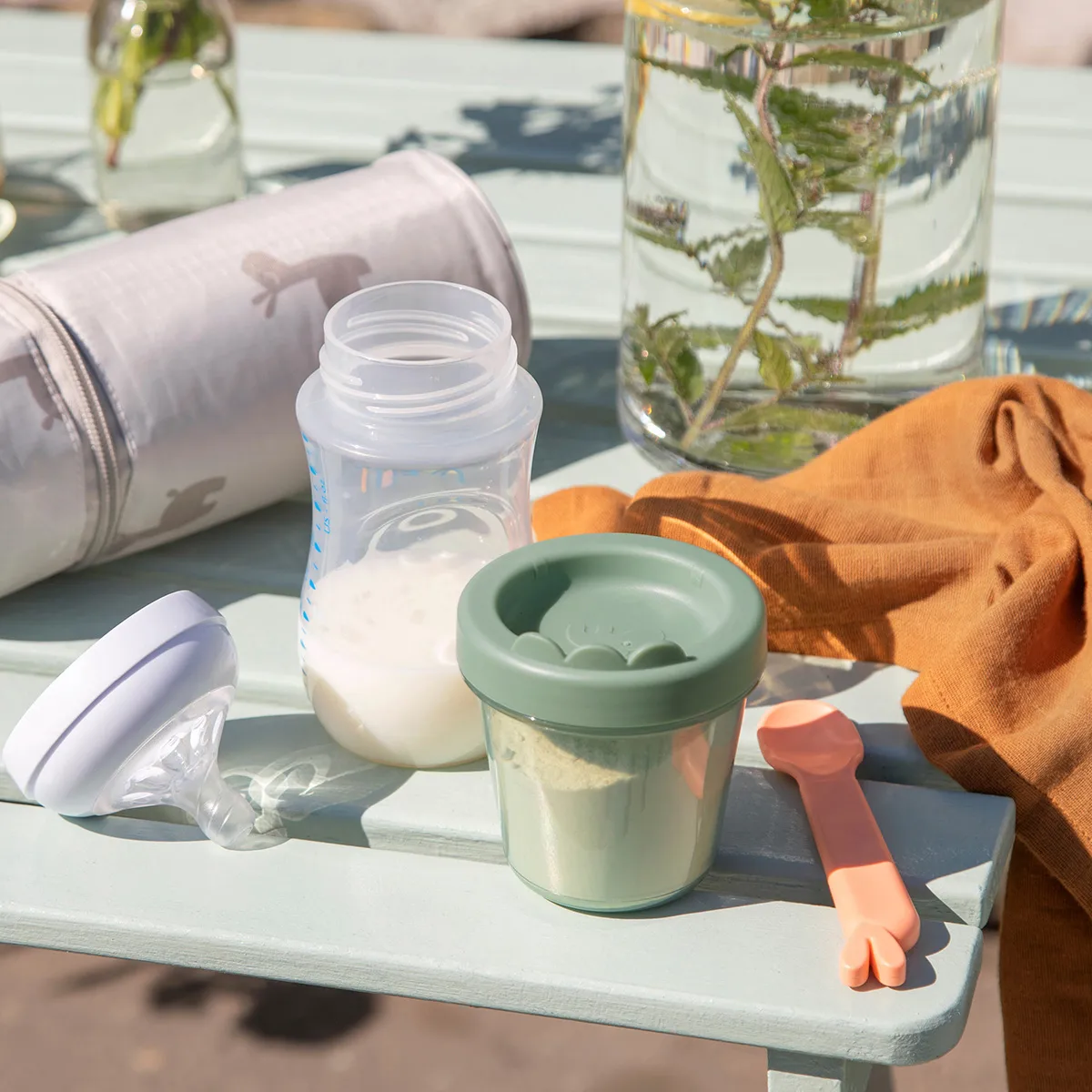 Croco matboks 3-pk, Green Done by deer