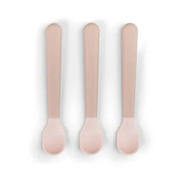 Easy-grip foodie skje 3-pk - Powder - Done by deer