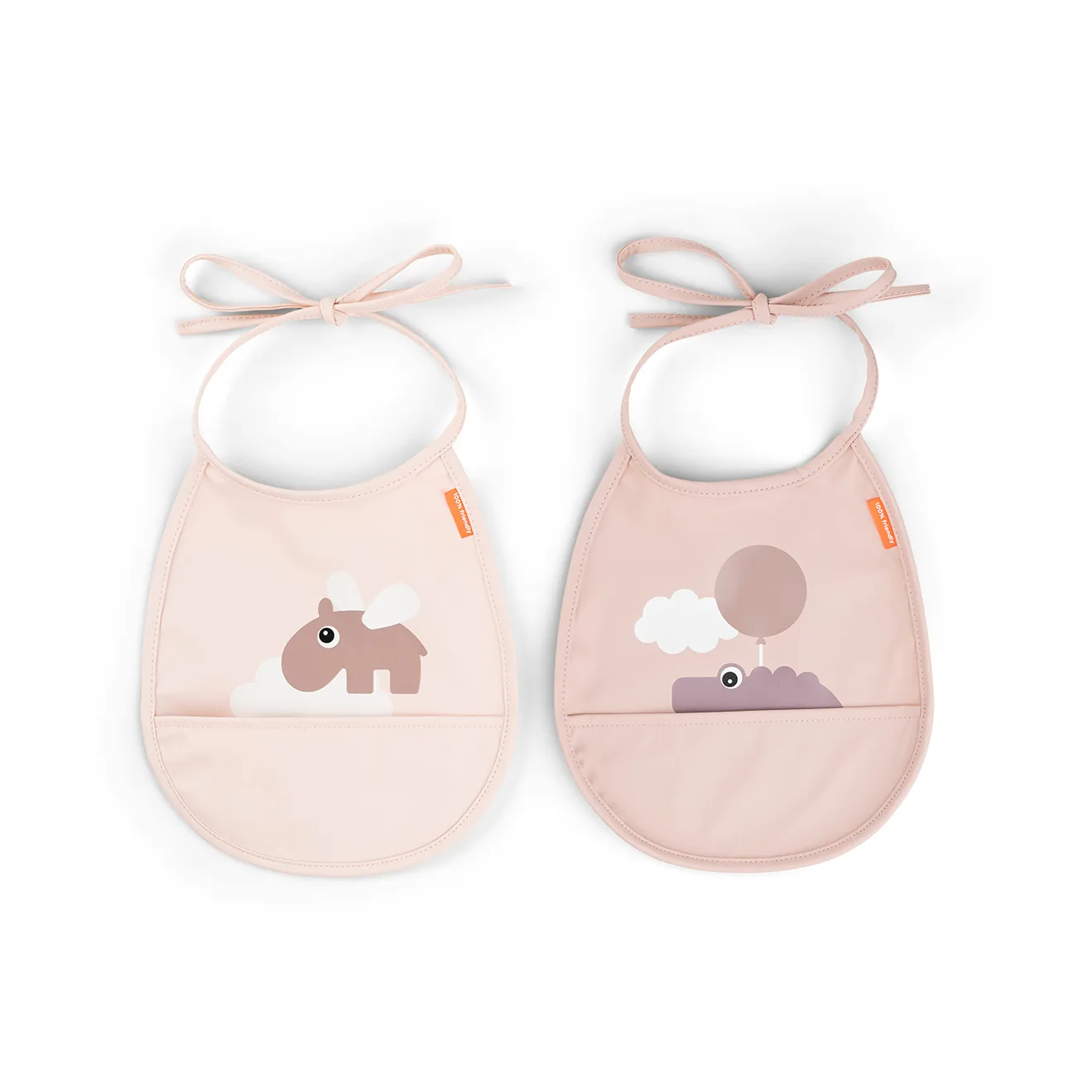 Happy Clouds Tiny smekke 2-pk, Powder Done by deer