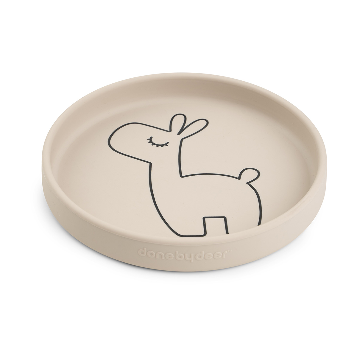 Done by deer Lalee barnetallerken Ø17,5 cm Sand