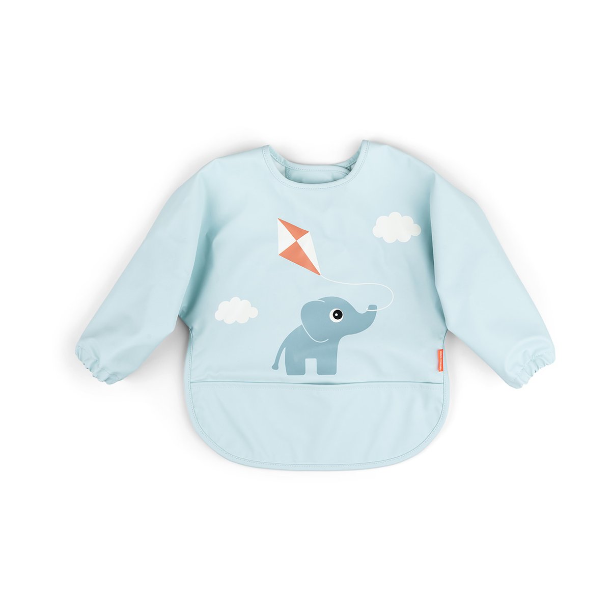 Done By Deer Playground  Langermet Smekke, Blue -  Tåteflasker & Tilbehør  - 100% Polyester