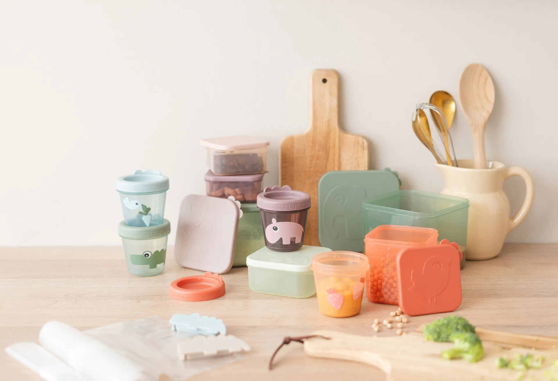 Ozzo matboks 3-pk, Powder Done by deer