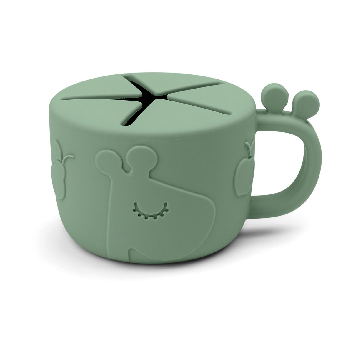 Done by deer Raffi peekaboo snacksbeger 16 cl Green