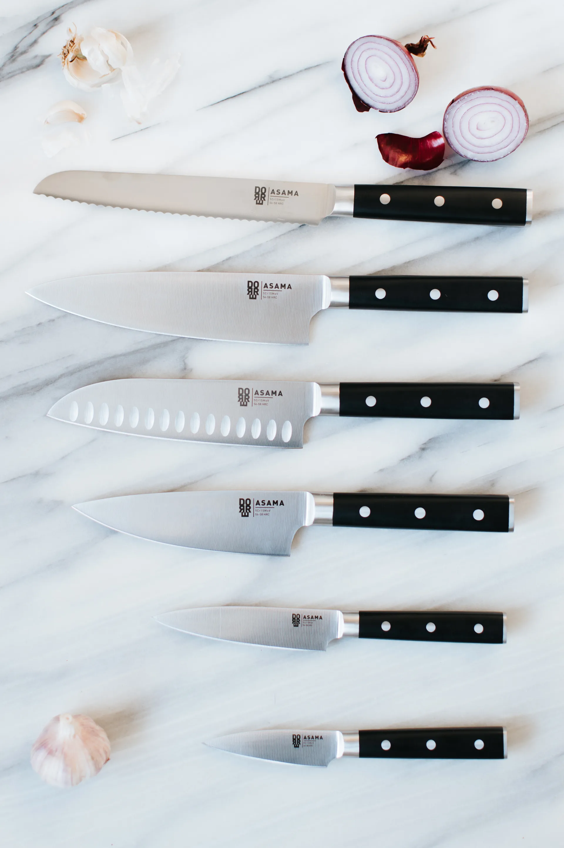 Asama allkniv 13 cm, Rustfritt stål Dorre