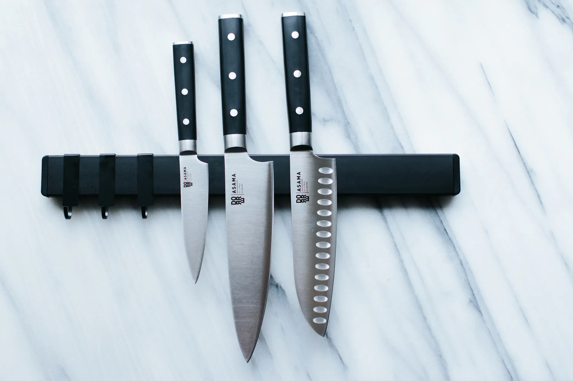 Asama knivsett, Rustfritt stål, 3 deler Dorre