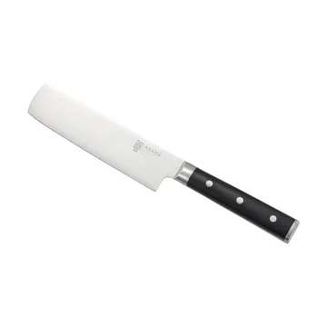 Asama Nakiri grønnsakshakke - Rustfritt stål, svart, 31 cm - Dorre