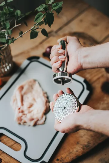 Birdie Biffbankare vendbar 14,5x8,3x8,3 cm - Rustfritt stål - Dorre