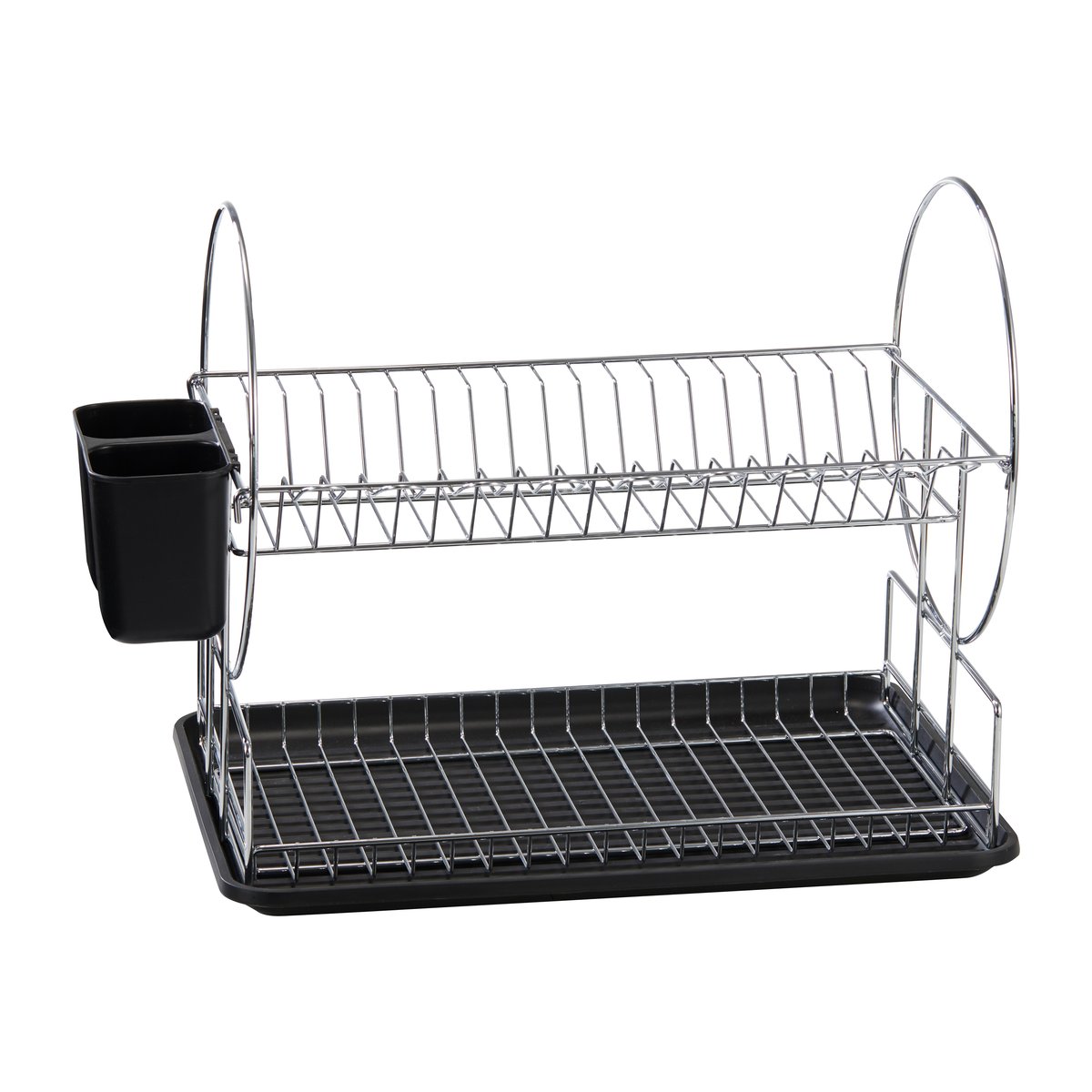 Dorre - Disa oppvaskstativ med bestikkholder 47x34x32 cm