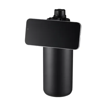 Flory vannflaske dobbeltvegg mobilmagnet 0,9 L - Svart-grå - Dorre