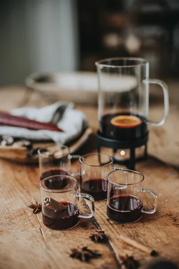 Gerry Gløggkanne glass 1,2 L - Svart - Dorre