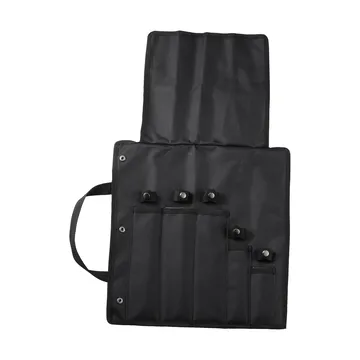 Kadi knivveske - Svart nylon, 5 knivrom - Dorre