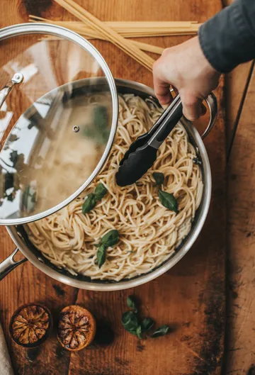 Kiah kjøkkenstang svart silikondeksel - Rustfritt stål - Dorre