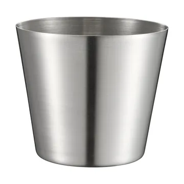 Peg pommes-/serveringskopp - Rustfritt stål, 4‑pakning, Ø9,5 cm - Dorre