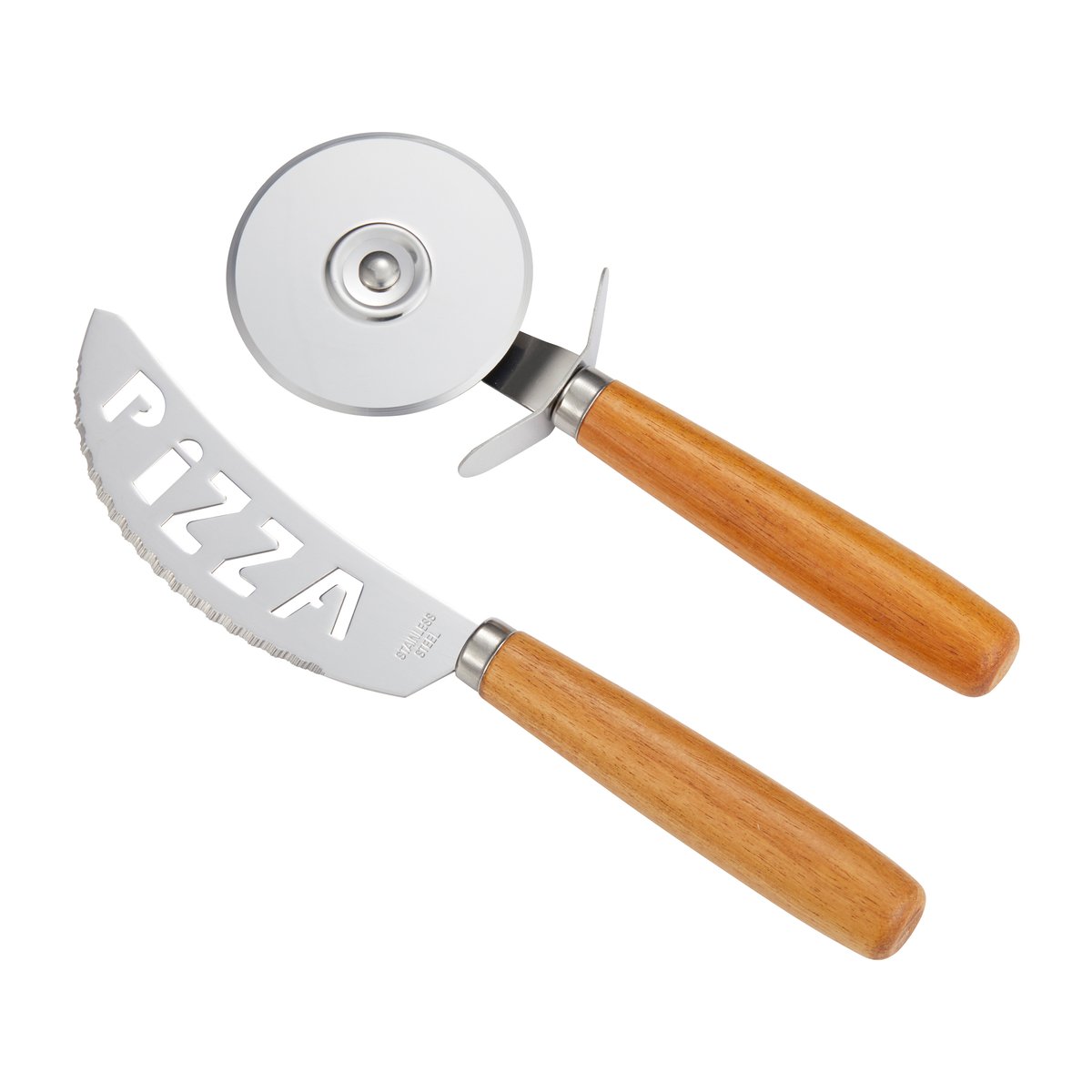 Dorre - Pino pizzasett kniv og kutter rustfritt stål