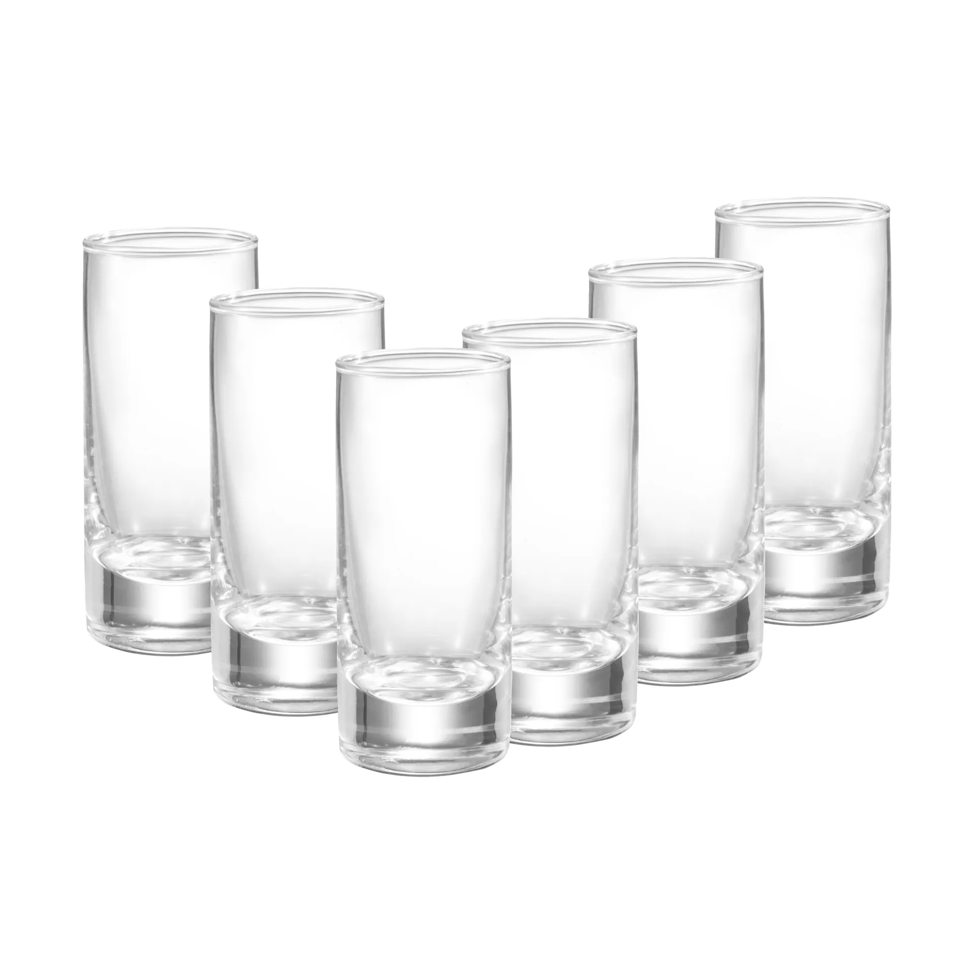 Saba snapseglass, Raka, 6-pakning, 6 cl Dorre