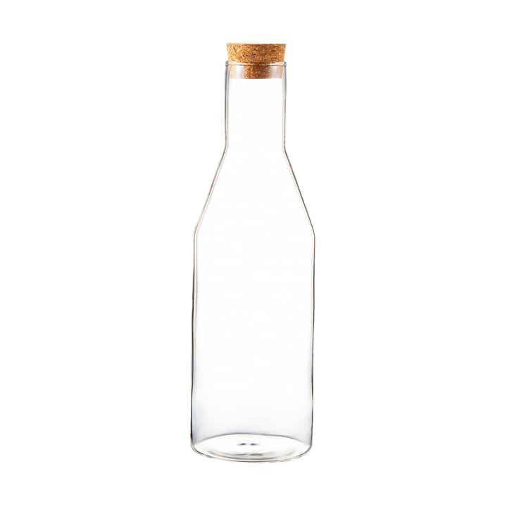 Sunnanö glasskaraffel med korklokk 1 l, Glass-kork Dorre